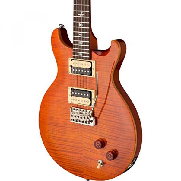PRS SE Carlos Santana Electric Guitar Orange #5 image