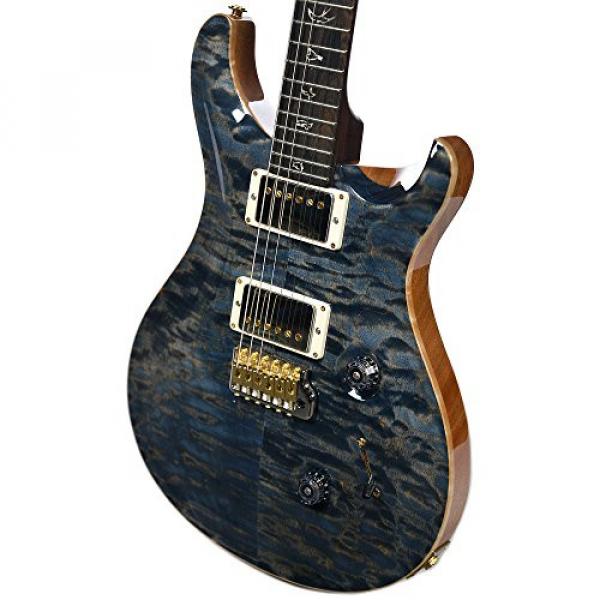 PRS CME Wood Library Custom 24 10 Top Quilt Faded Whale Blue w/Pattern Regular Neck #2 image