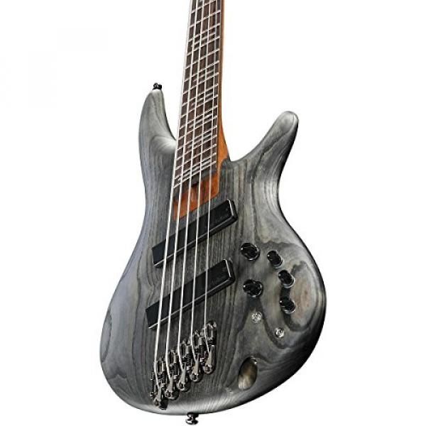 Ibanez SRFF805 Multi Scaling 5-String Electric Bass Guitar Satin Black #5 image