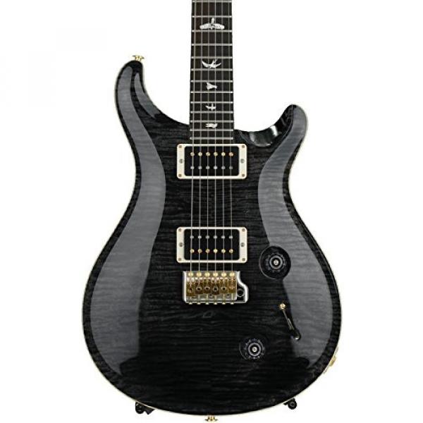 PRS Custom 22 10-Top - Gray Black with Pattern Neck #1 image