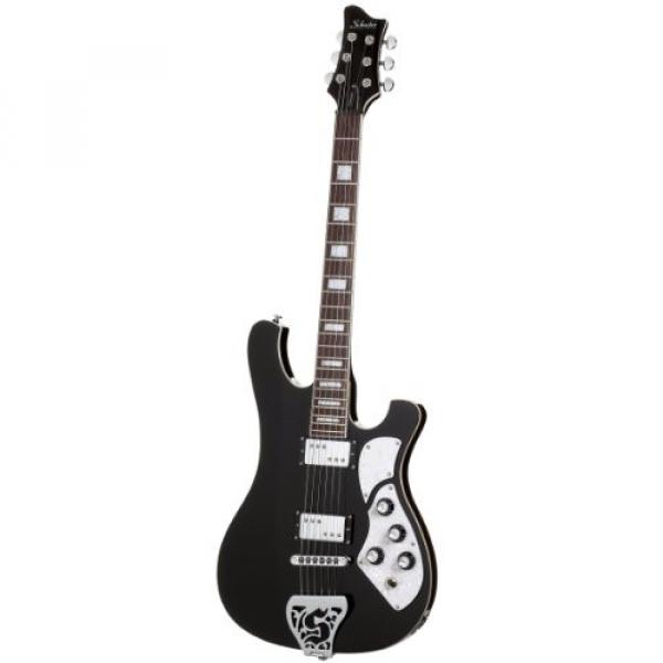 Schecter Stargazer Electric Guitar (Gloss Black) #1 image