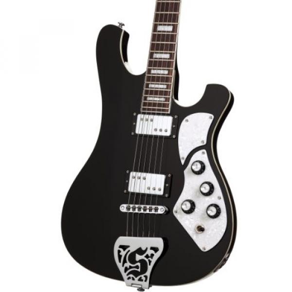 Schecter Stargazer Electric Guitar (Gloss Black) #2 image
