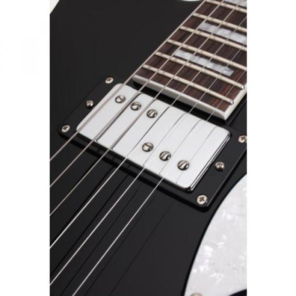 Schecter Stargazer Electric Guitar (Gloss Black) #3 image