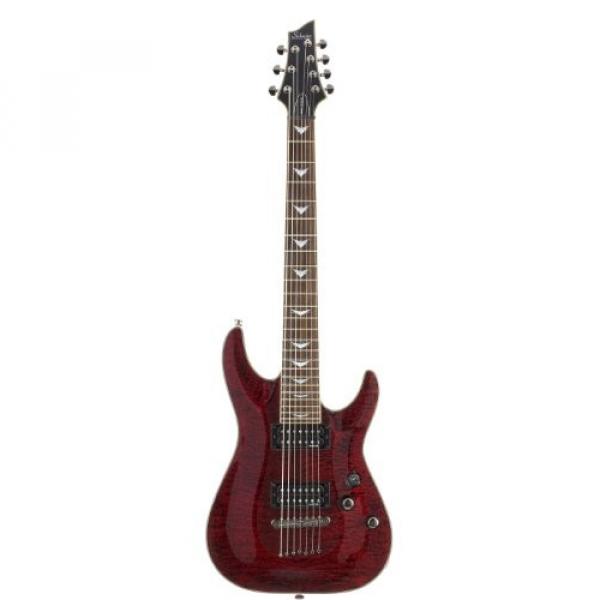 Schecter Omen Extreme-7 Electric Guitar (Black Cherry) #1 image