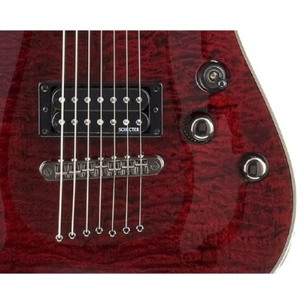 Schecter Omen Extreme-7 Electric Guitar (Black Cherry) #3 image