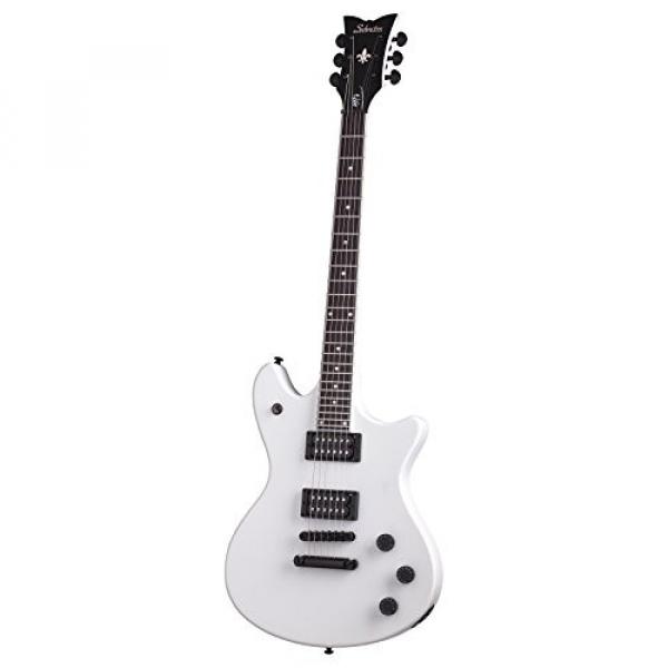 Schecter JERRY HORTON TEMPEST Sat Wht Solid-Body Electric Guitar, Satin White #1 image