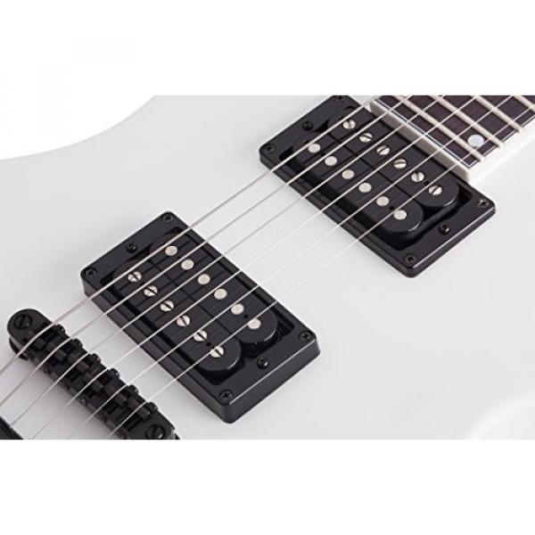 Schecter JERRY HORTON TEMPEST Sat Wht Solid-Body Electric Guitar, Satin White #2 image