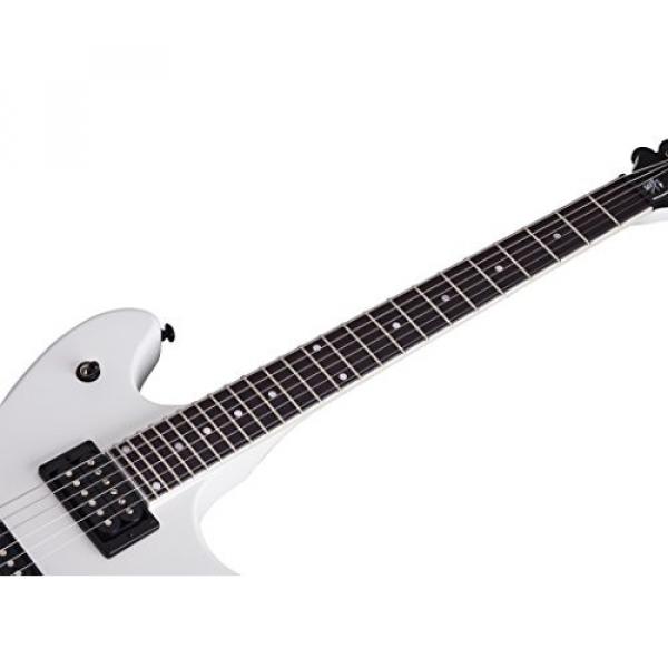 Schecter JERRY HORTON TEMPEST Sat Wht Solid-Body Electric Guitar, Satin White #3 image