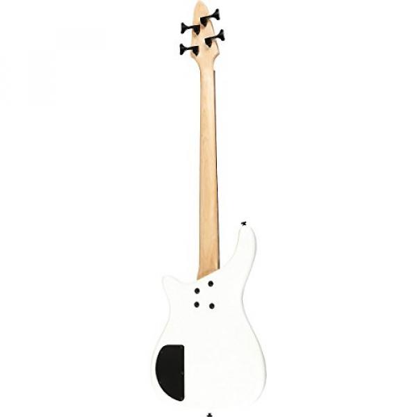 Rogue LX200BF Fretless Series III Electric Bass Guitar Pearl White #2 image