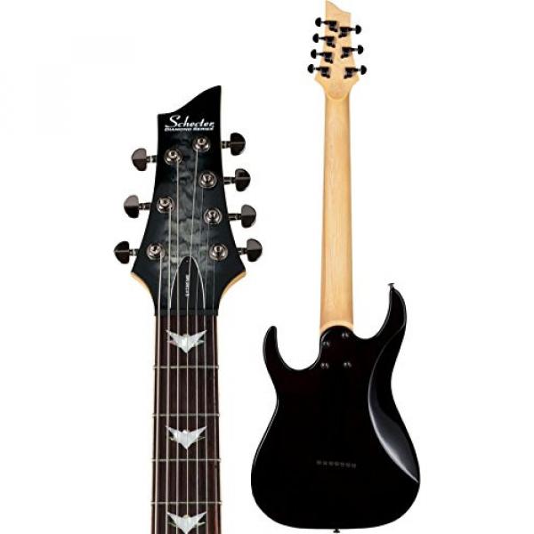 Schecter Guitar Research Banshee-7 Extreme 7-String Electric Guitar Charcoal Burst #4 image