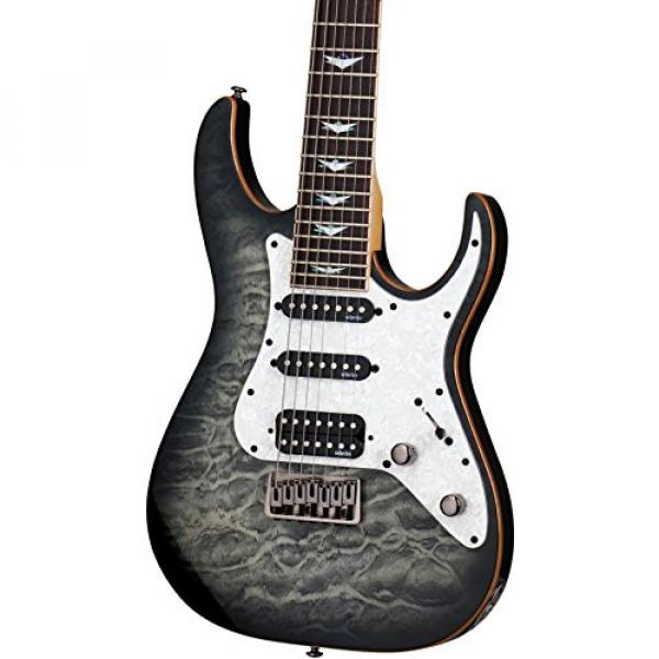 Schecter Guitar Research Banshee-7 Extreme 7-String Electric Guitar Charcoal Burst #5 image