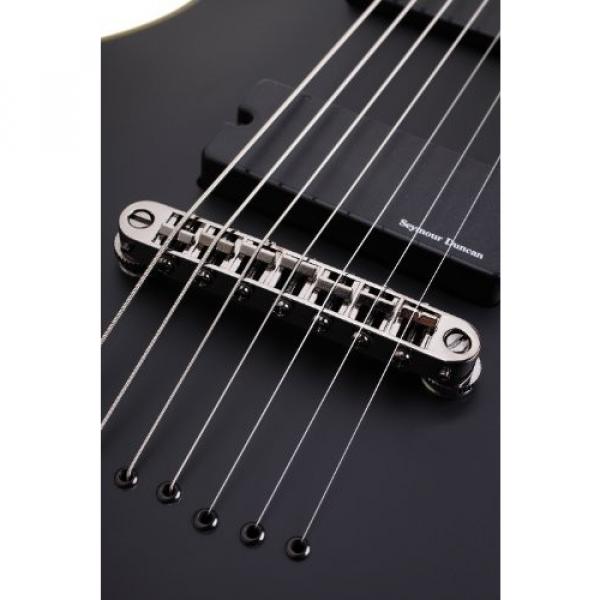 Schecter BLACKJACK ATX SOLO-7 Special Edition 6-String Electric Guitar, Aged Black Satin #4 image