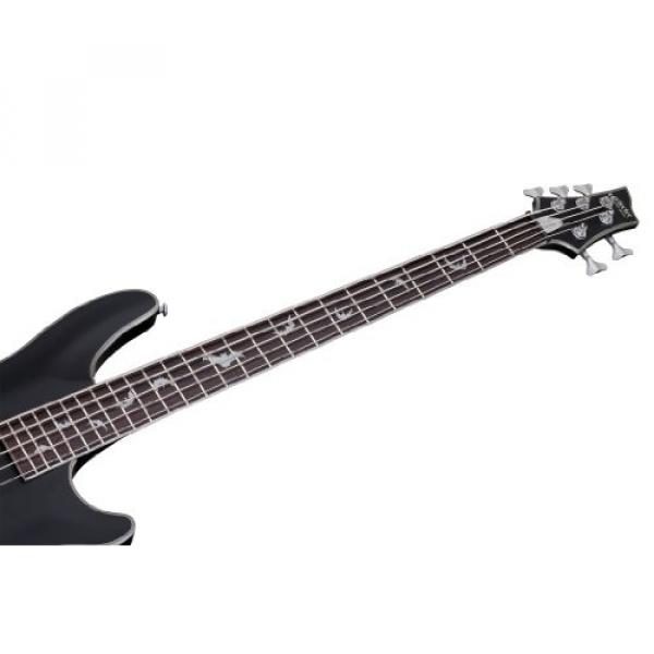 Schecter 1201 Damien Platinum 5 SBK Bass Guitars #3 image