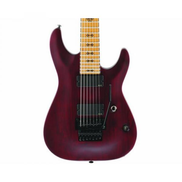 Schecter Jeff Loomis-7 FR 7-String Electric Guitar (Vampyre Red Satin) #2 image