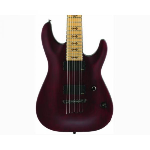 Schecter Jeff Loomis-7 7-String Electric Guitar (Vampyre Red Satin) #2 image