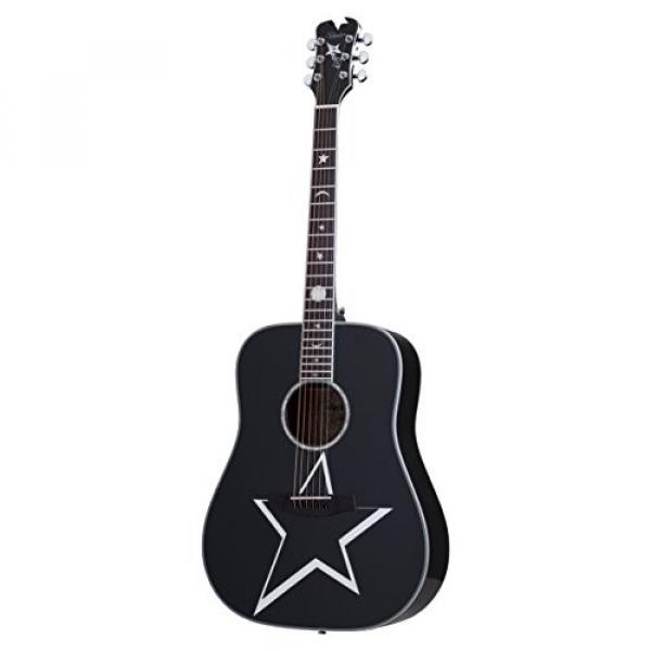Schecter 283 Acoustic-Electric Guitar, Gloss Black #1 image