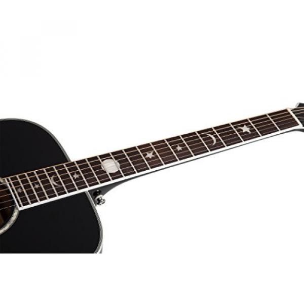 Schecter 283 Acoustic-Electric Guitar, Gloss Black #5 image