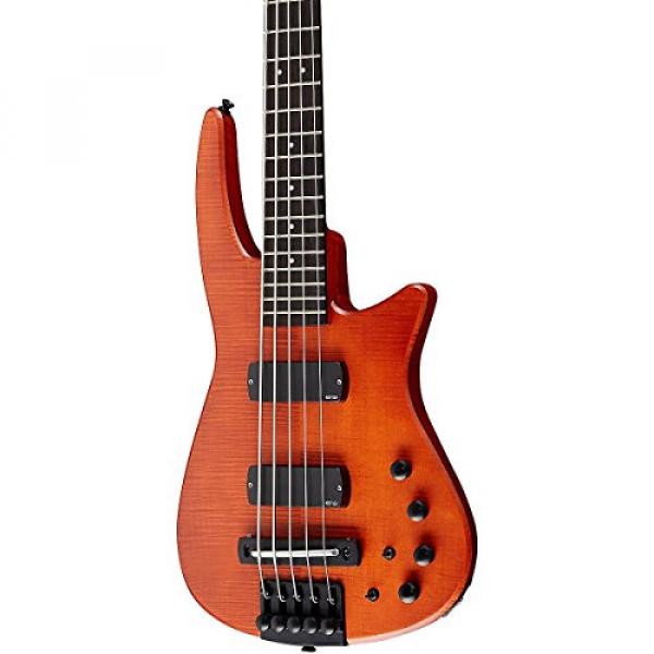 NS Designs NS CR5-BG-AMS Bass Guitar, Amber Satin #1 image