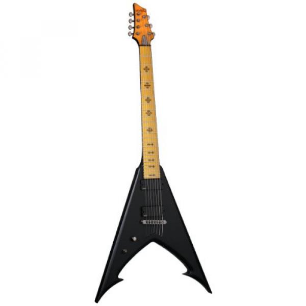 Schecter Jeff Loomis JLV-7 NT Left Handed 7-String Electric Guitar, Satin Black #1 image