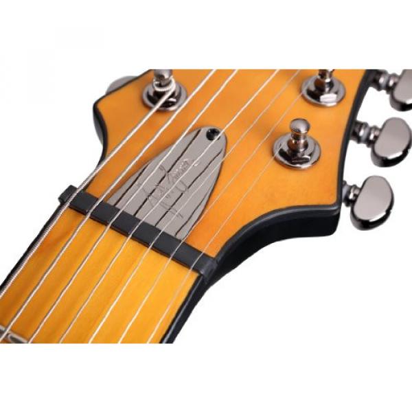 Schecter Jeff Loomis JLV-7 NT Left Handed 7-String Electric Guitar, Satin Black #4 image