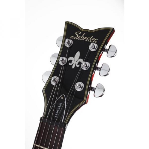 Schecter Corsair Electric Guitar (Gloss Walnut) #3 image