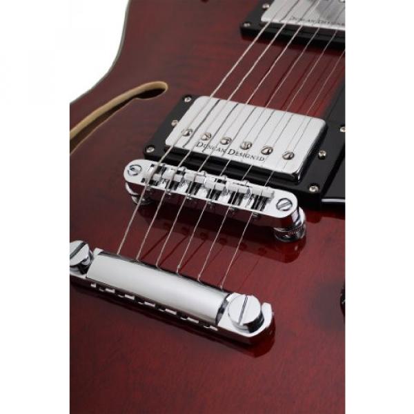 Schecter Corsair Electric Guitar (Gloss Walnut) #4 image