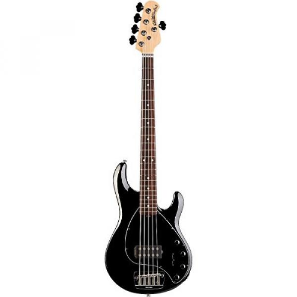 Ernie Ball Music Man StingRay 5 5-String Bass Guitar Black Rosewood Fretboard #3 image
