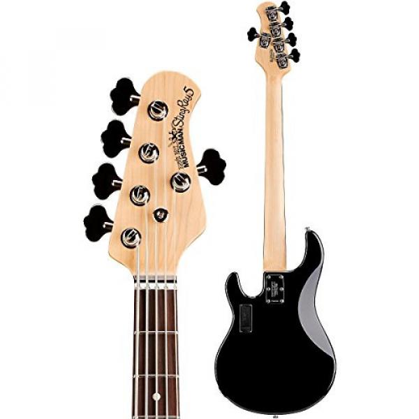 Ernie Ball Music Man StingRay 5 5-String Bass Guitar Black Rosewood Fretboard #4 image