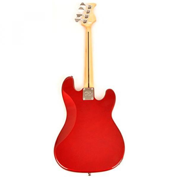 SX Ursa 3 JR MN ALDER CAR Left Handed 3/4 Size Bass Guitar with Bag #4 image