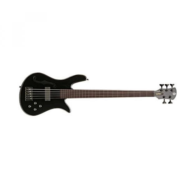 Spector SCORE5BK core 5 Black Gloss Bass Guitar, Fretted Bartolini Pickup #1 image