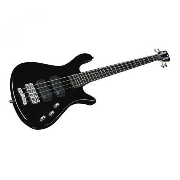 Warwick Streamer  Bass Guitar Standard 4-str, Black High Polish #1 image