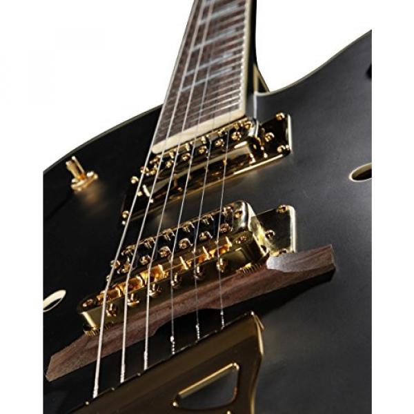 Gretsch G5191BK Tim Armstrong Signature Electromatic Hollow Body Electric Guitar - Black #4 image