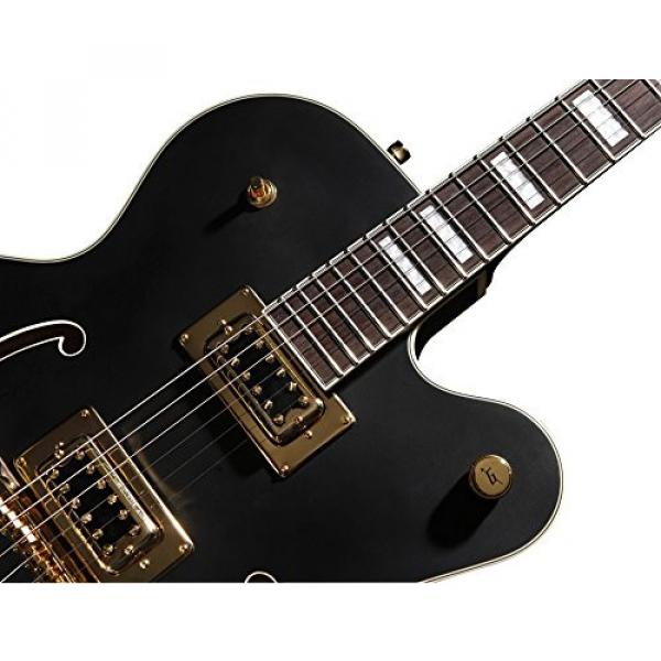 Gretsch G5191BK Tim Armstrong Signature Electromatic Hollow Body Electric Guitar - Black #7 image
