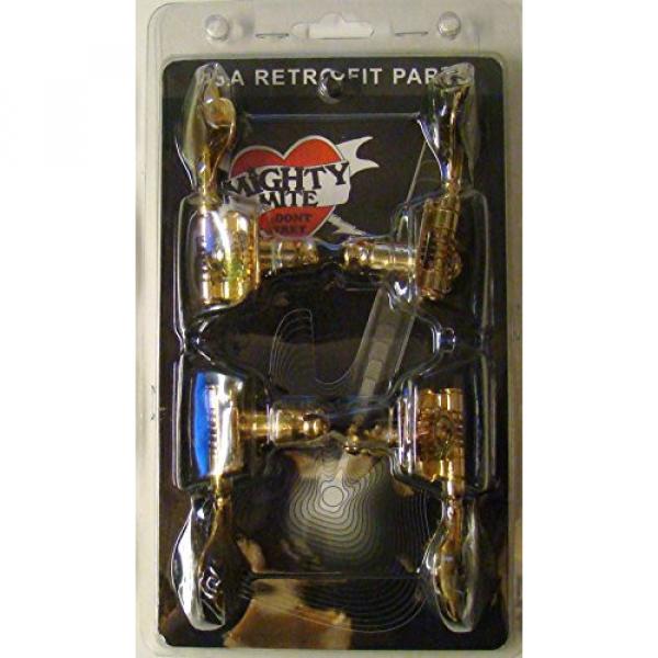 Mighty Mite Vintage Style Electric Bass Guitar Tuning Machines - Gold - MMJB200G #1 image