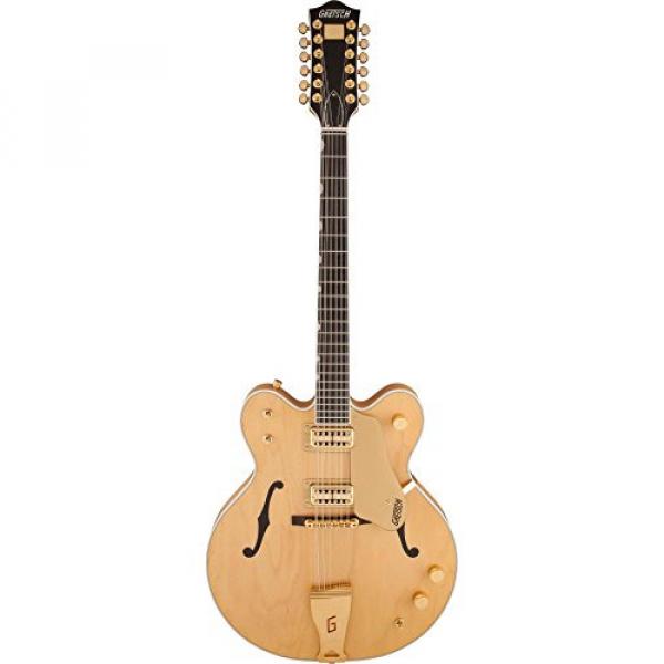 Gretsch Guitars G6122-12 Chet Atkins Country Gentleman 12-String Semi-Hollow Electric Guitar Amber Stain #1 image