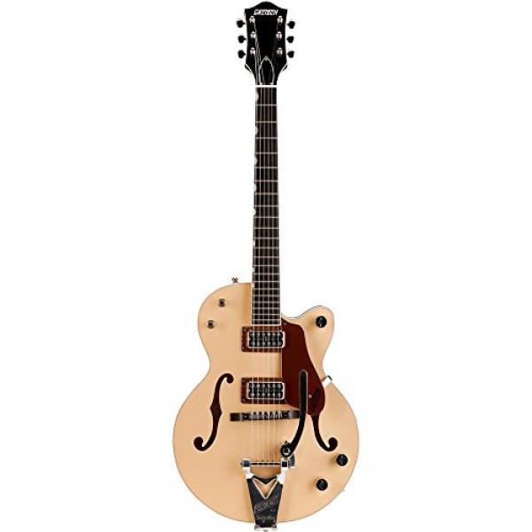 Gretsch Guitars G6112TCB-JR Center-Block Semi-Hollow Electric Guitar LTD 2-Tone: Jaguar Tan/Copper Metallic #3 image