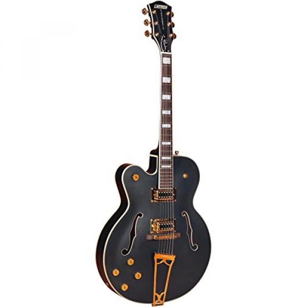 Gretsch Guitars G5191 Tim Armstrong Electromatic Hollowbody Left-Handed Electric Guitar Black #3 image