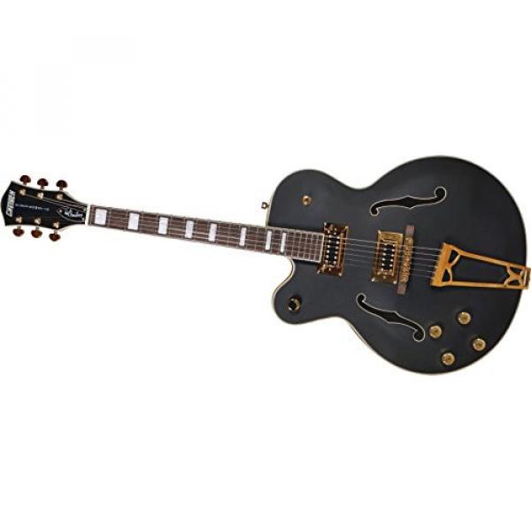 Gretsch Guitars G5191 Tim Armstrong Electromatic Hollowbody Left-Handed Electric Guitar Black #6 image