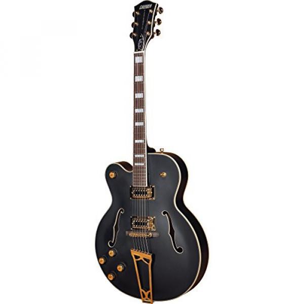 Gretsch Guitars G5191 Tim Armstrong Electromatic Hollowbody Left-Handed Electric Guitar Black #7 image