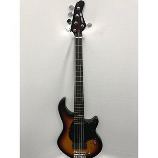 Fernandes Atlas 5 Deluxe Bass Guitar - 3 Tone Sunburst #1 image