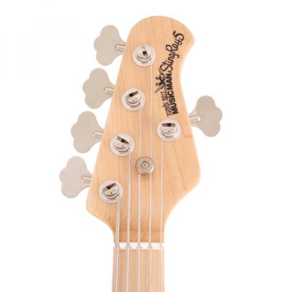 Ernie Ball Music Man Stingray 5 String Bass, Natural, Maple Board #3 image