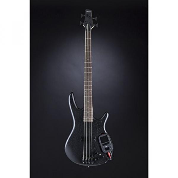 Ibanez SRKP4 with Korg Mini Kaoss Pad 2 Electric Bass Guitar Black #2 image
