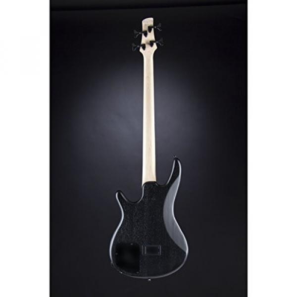Ibanez SRKP4 with Korg Mini Kaoss Pad 2 Electric Bass Guitar Black #3 image