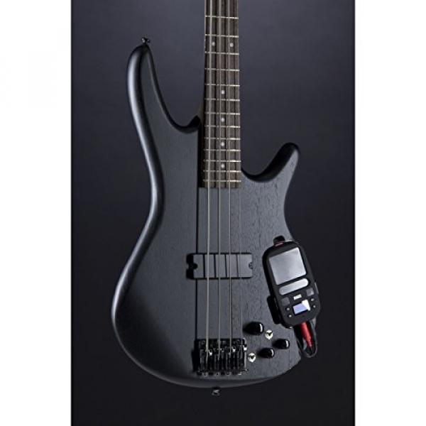Ibanez SRKP4 with Korg Mini Kaoss Pad 2 Electric Bass Guitar Black #6 image