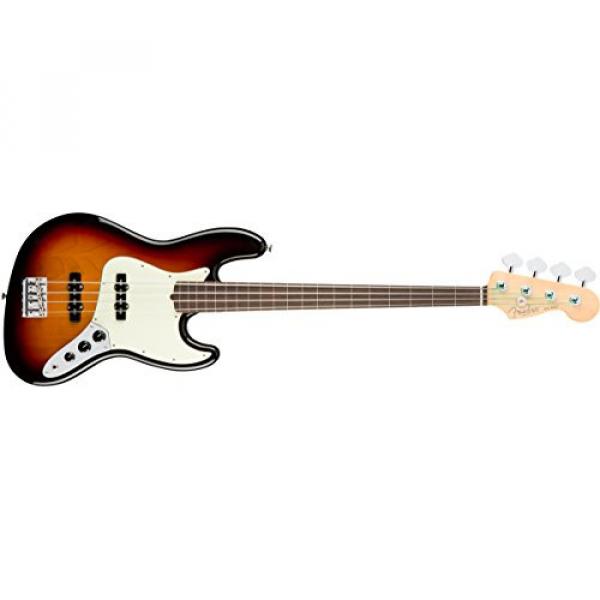 Fender American Professional Fretless Jazz Bass - 3-color Sunburst #1 image