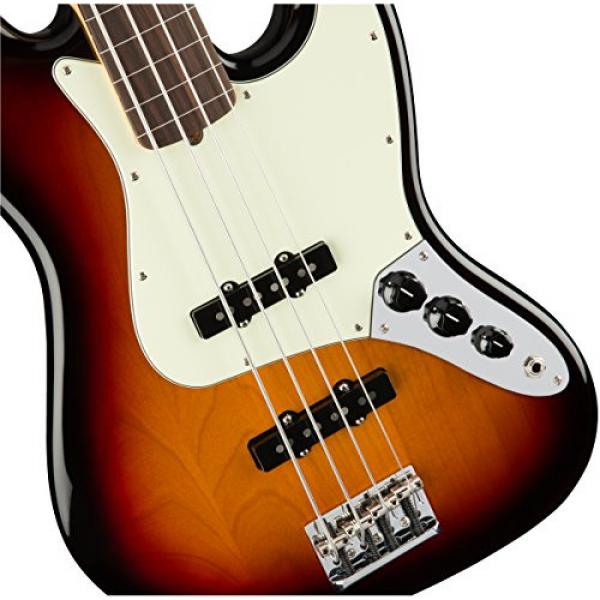 Fender American Professional Fretless Jazz Bass - 3-color Sunburst #4 image