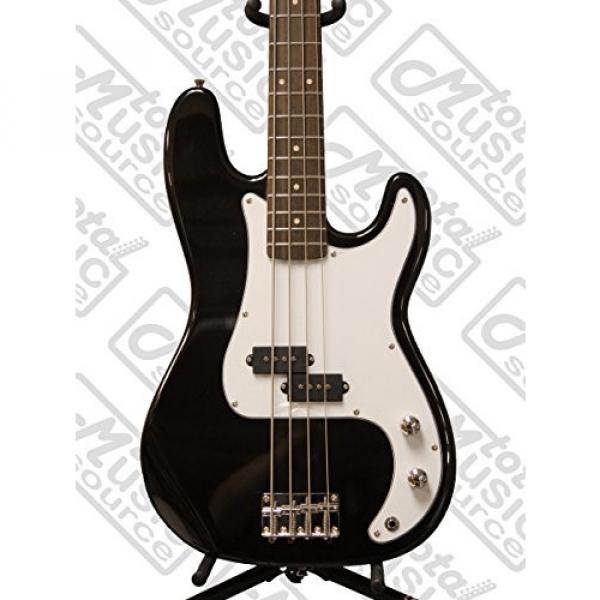 Oscar Schmidt by Washburn P-Style Electric Bass, Trans Black, OSB-400C TBK #2 image