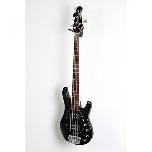 Ernie Ball Music Man Sterling 5 HH Bass Level 2 Black, Rosewood Fretboard 190839080257 #1 image