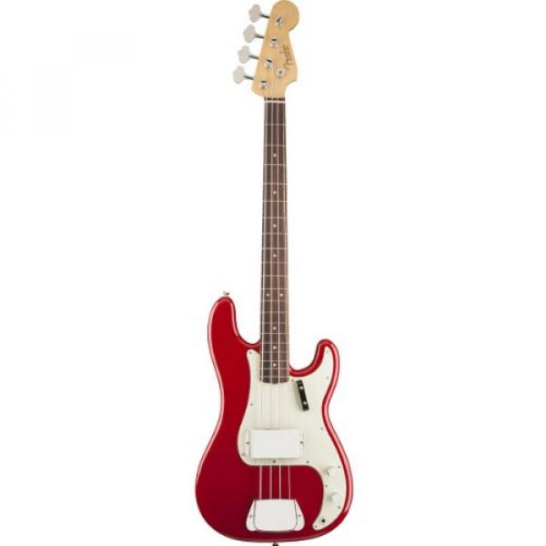 Fender American Vintage '63 Precision Bass Guitar, Rosewood Fingerboard - Seminole Red #1 image