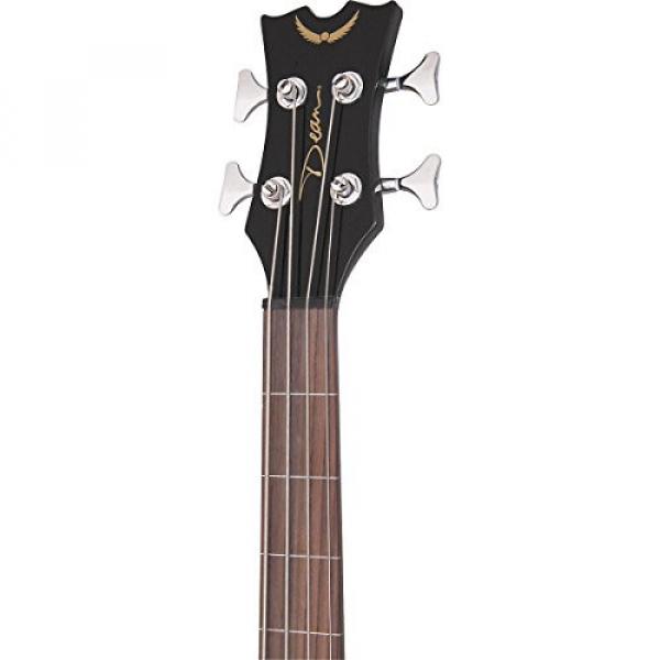 Dean EAB Fretless Acoustic-Electric Bass Classic Black #5 image